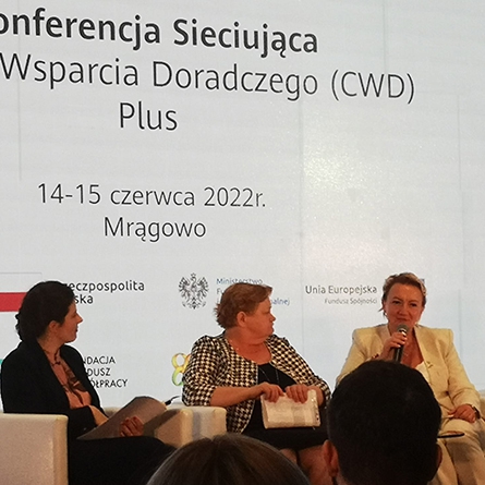14-15 czerwca Konferencja Sieciująca Centrum Wsparcia Doradczego w Mrągowie.